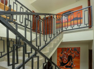 Hallway at Bon Bini Residence, Kampala