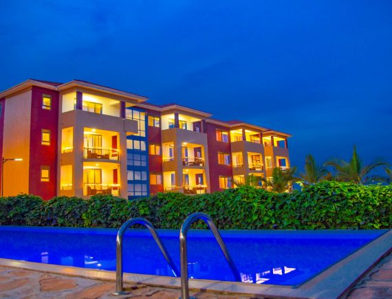 Deluxe one bedroom serviced apartment at Bon Bini Residence, Kampala